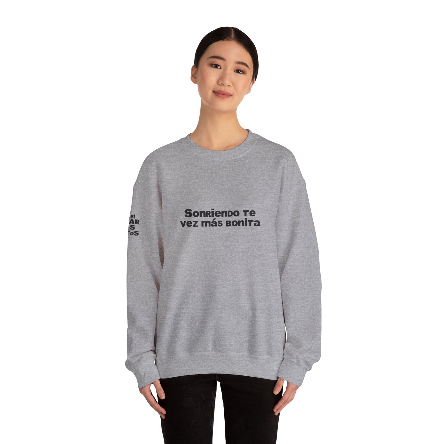 Sonriendo Te Vez Mas Bonita Sweatshirt- DtMF Inspired