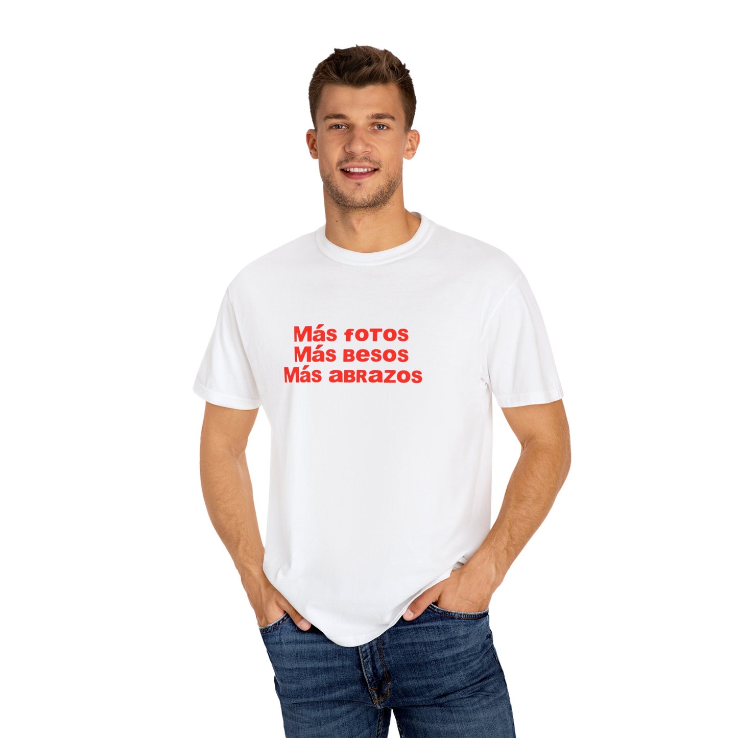 Mas Fotos, Mas Besos, Mas Abrazos Unisex T-Shirt- DtMF Inspired