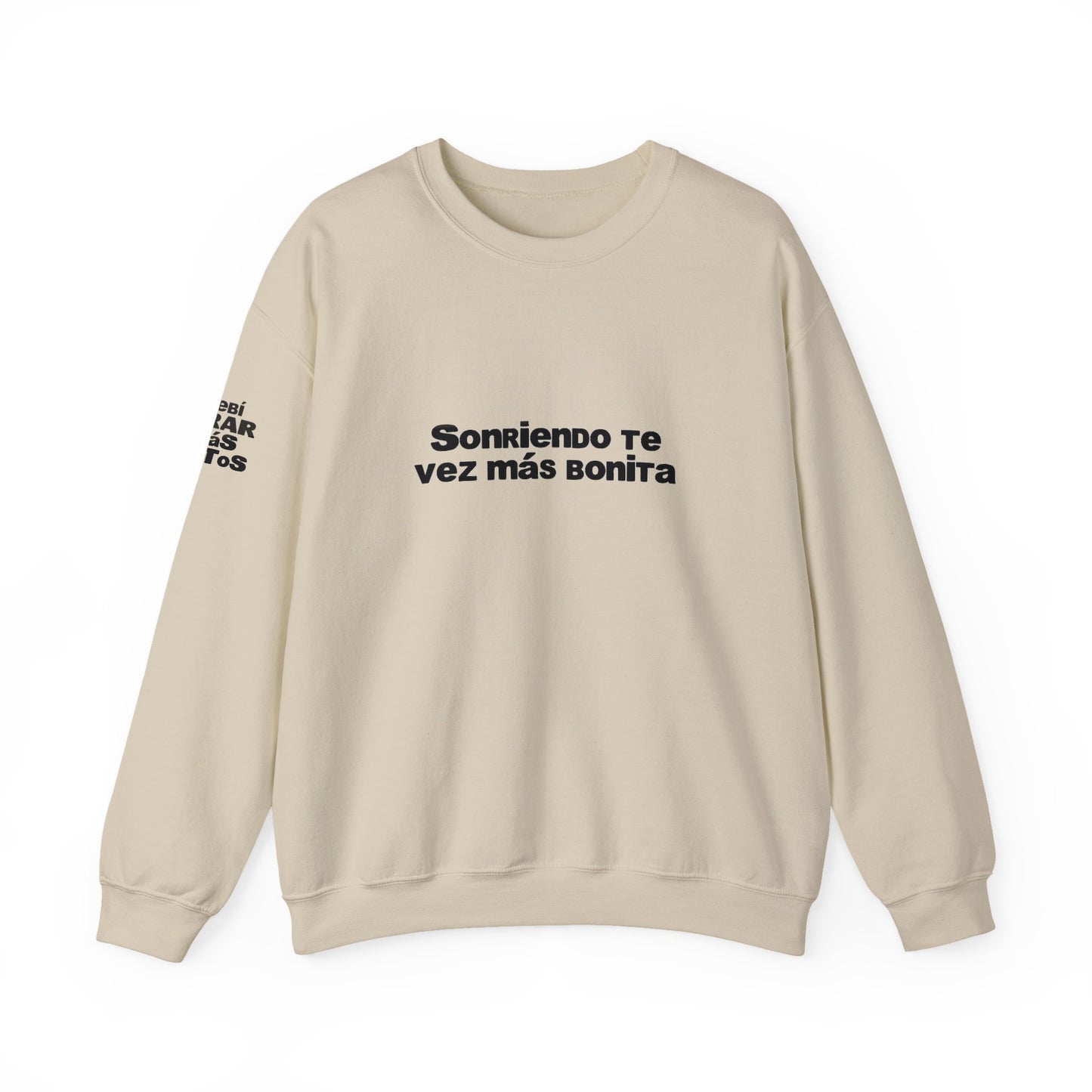 Sonriendo Te Vez Mas Bonita Sweatshirt- DtMF Inspired
