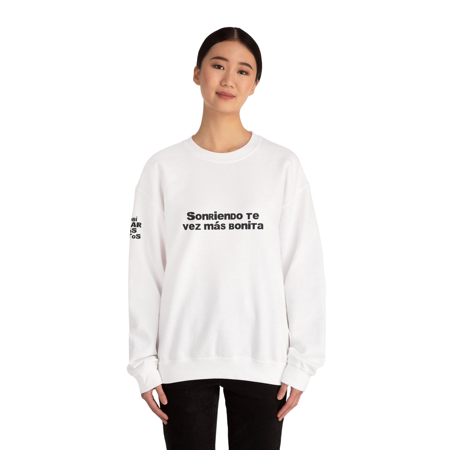 Sonriendo Te Vez Mas Bonita Sweatshirt- DtMF Inspired