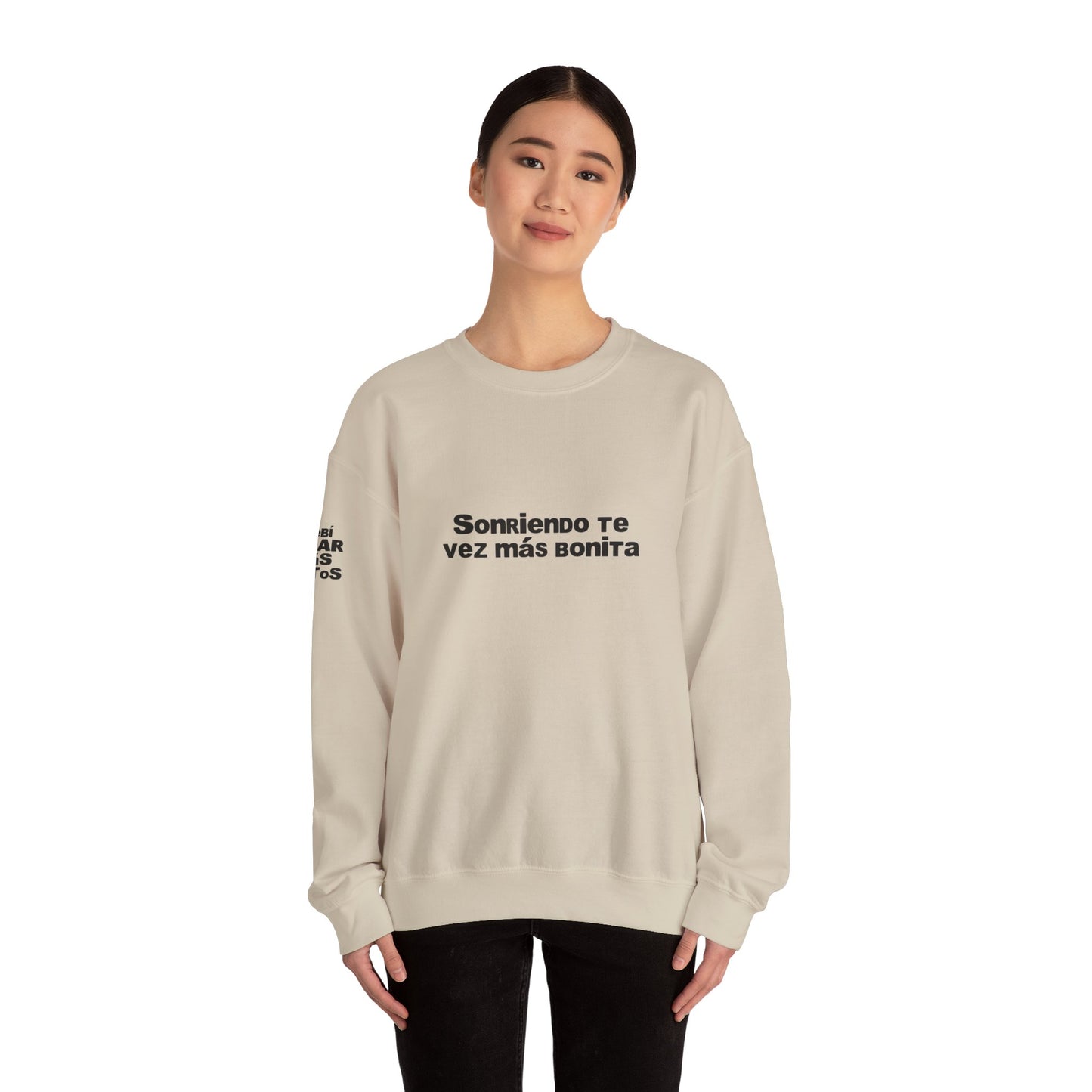 Sonriendo Te Vez Mas Bonita Sweatshirt- DtMF Inspired