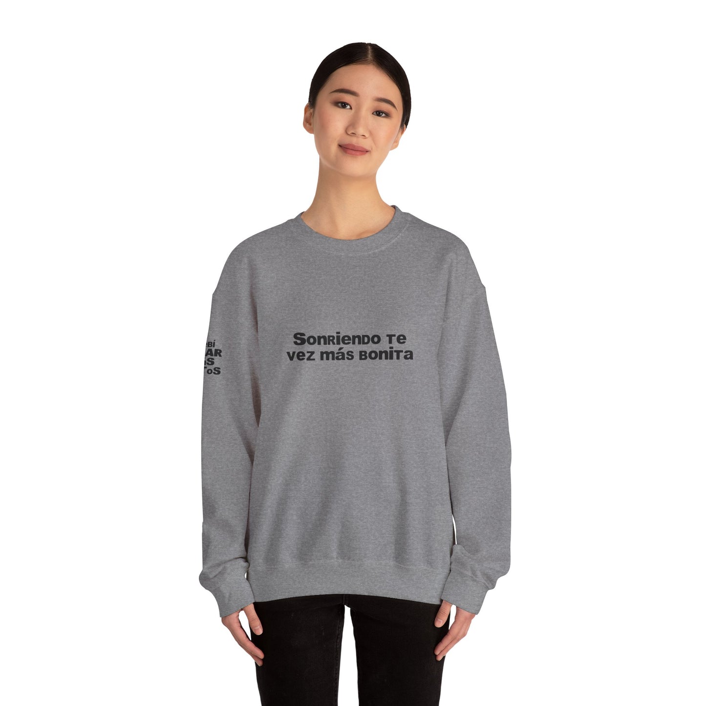 Sonriendo Te Vez Mas Bonita Sweatshirt- DtMF Inspired