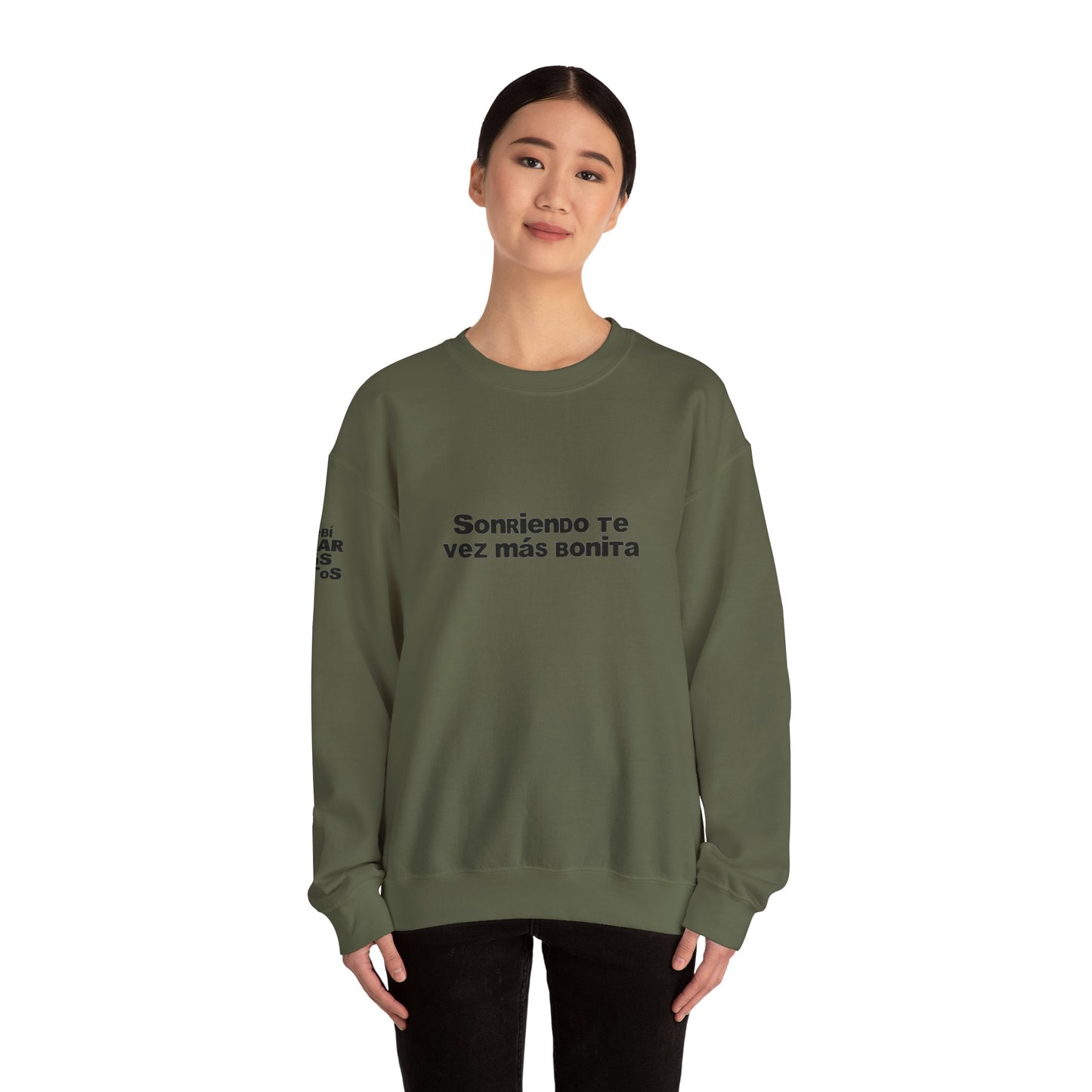 Sonriendo Te Vez Mas Bonita Sweatshirt- DtMF Inspired