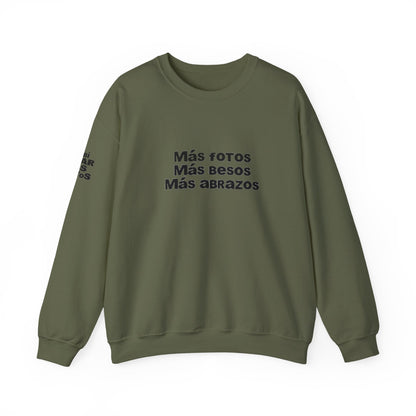 Mas Fotos, Mas Besos, Mas Abrazos Sweatshirt- DtMF Inspired