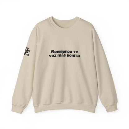 Sonriendo Te Vez Mas Bonita Sweatshirt- DtMF Inspired