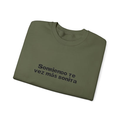 Sonriendo Te Vez Mas Bonita Sweatshirt- DtMF Inspired