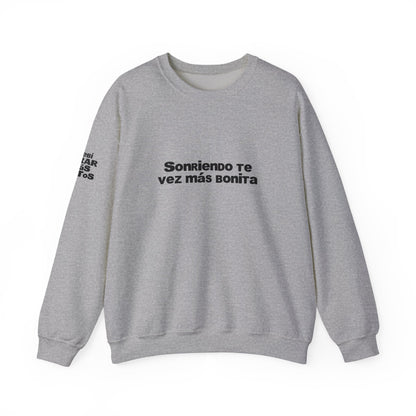 Sonriendo Te Vez Mas Bonita Sweatshirt- DtMF Inspired