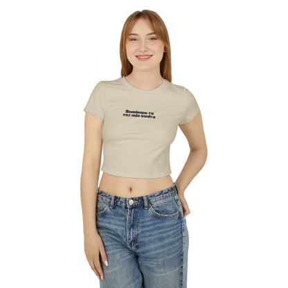 Sonriendo Te Vez Mas Bonita Baby Tee- DtMF Inspired
